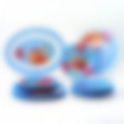 Набор столовый на 6 персон Luminarc Carine Hibiscus Blue, 19 предметов