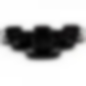 Набор чайный на 6 персон Luminarc Quadrato Black, 220 мл