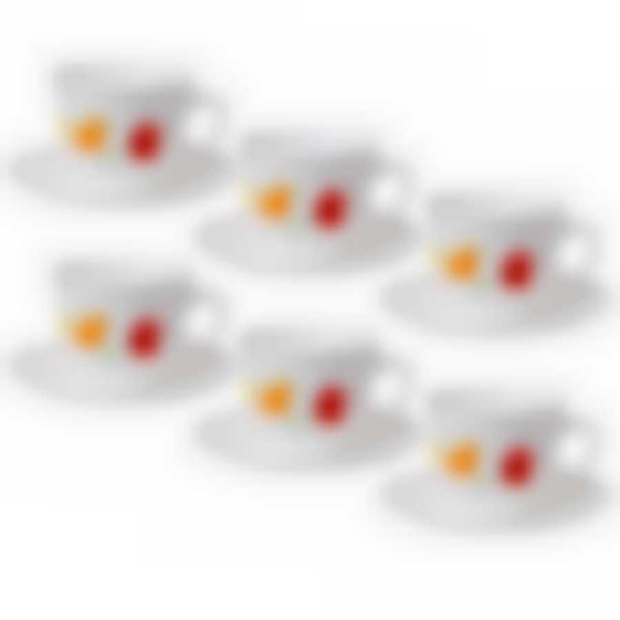 Набор чайный на 6 персон Luminarc Flowerly, 220 мл