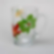 Кружка ЦВЕТЫ оранжевые 320 мл