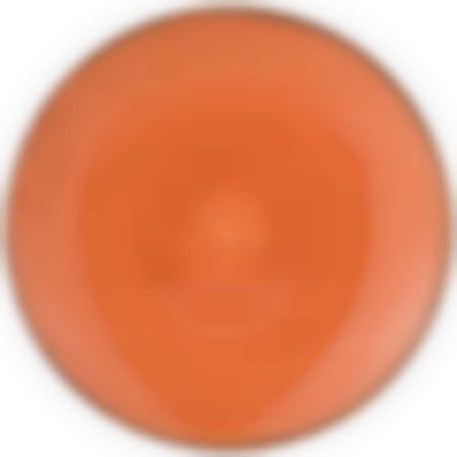 Тарелка закусочная "NATURE" 22,5 см, цвет оранжевый