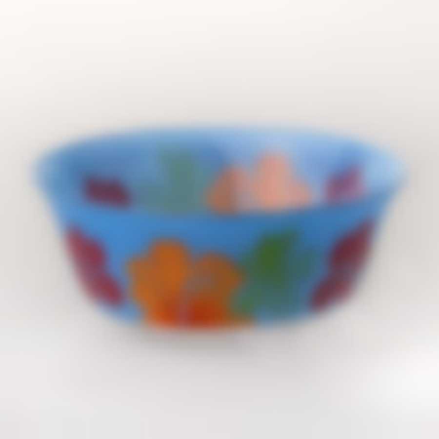 Салатник carine hibiscus blue, диаметр 120 мм