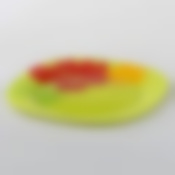 Тарелка обеденная КАРИН ГИБИСКУС ГРИН, диаметр 280 мм