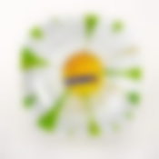 Тарелка закусочная (десертная) Luminarc Carine Paquerette Green, D=20 см