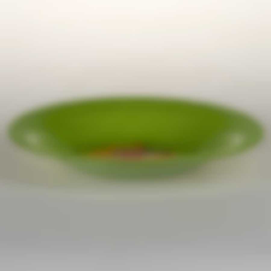 Тарелка столовая глубокая Luminarc Pop Flowers Green, D=21,5 см