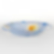 Тарелка столовая глубокая Luminarc Poeme Blue, D=21,5 см