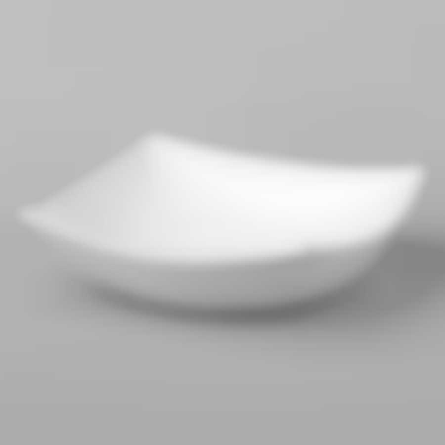 Тарелка столовая глубокая Luminarc Quadrato White, D=20 см