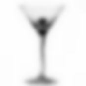 Набор фужеров для коктейля DRIP NOIR, 4 штуки, объем 225 мл