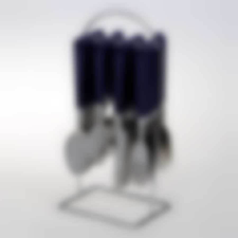 Набор столовых приборов на подставке, 24 предмета