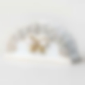 Салфетница с бантиком, ширина 14 см