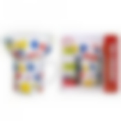 Набор "Алфавит" 2 пр.: кружка 200 мл, миска 300 мл в подарочной упаковке