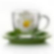 Чайный набор на 6 персон КАРИН РОМАШКА, объем чашки 220 мл