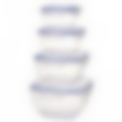 Набор квадратных контейнеров 4 шт с крышками "StarPlast"