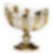 ФРУКТОВНИЦА НА НОЖКЕ "ГОЛДЕН" Д = 26 СМ, В = 22см