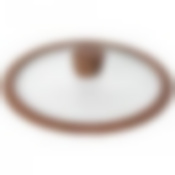 Стеклянная крышка с силиконовым ободом, 24 см, NADOBA, серия GRETA