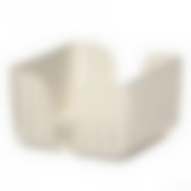 Салфетница Вязание (белый ротанг)