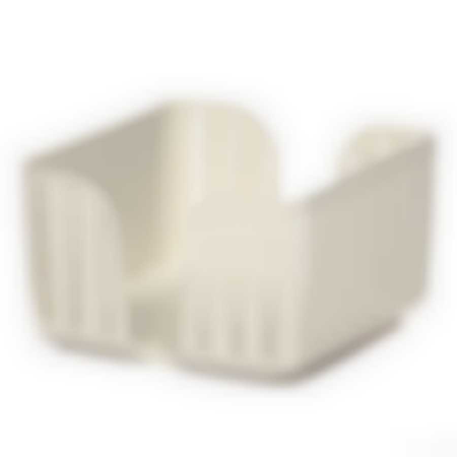 Салфетница Вязание (белый ротанг)