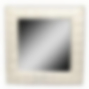 Зеркало квадратное Ника 49,5х49,5 см (цвет сл. кость)