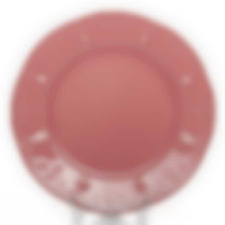 Тарелка Fulya 23 см розовая