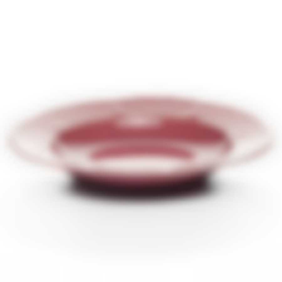 Глубокая Fulya тарелка 24 см розова