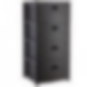 Комод Idea "Ротанг", цвет: коричневый ротанг, 4 секции