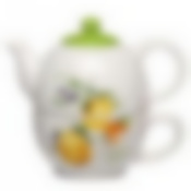 Набор 2 пр."ИТАЛЬЯНСКИЕ ЛИМОНЫ" чайник 380 мл и чашка350 мл