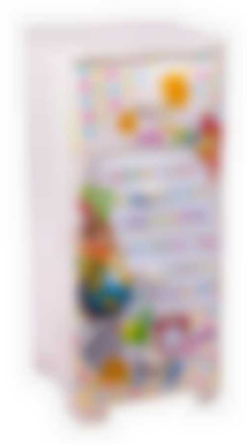 Комод плетеный Азбука 4-х секционный (цвет в ассортименте)