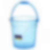 Ведро 15 л прозрачное (цвет в ассортименте)