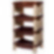 Плетеная овощная полка 400*320*750 мм (цвет в ассортименте)