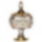 КОНФЕТНИЦА С КРЫШКОЙ "ГОЛДЕН" д=11см, в=18,5см