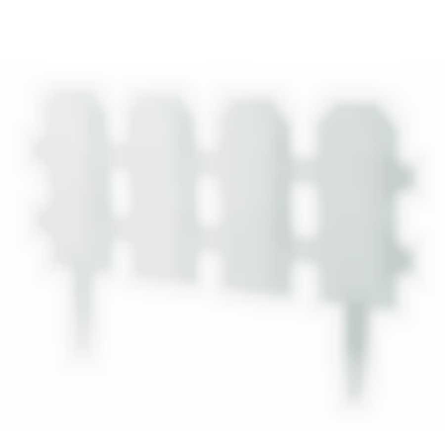 Ограждение декоративное КЛАССИКА (2,99*0,25 м) цв.белый