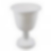 Кашпо-вазон Ламела d=290 мм высокий (мраморный)