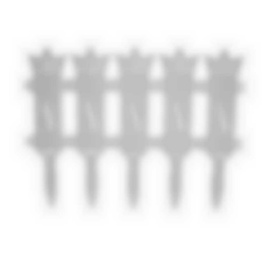 Ограждение декоративное ЛИЛИЯ (1,1*0,24 м) цв.белый