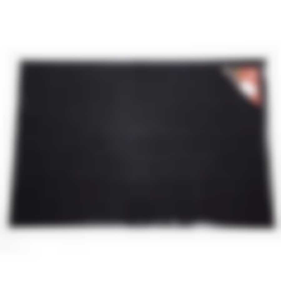 Коврик влаговп, ребристый 60*90 см "VORTEX", чёрный