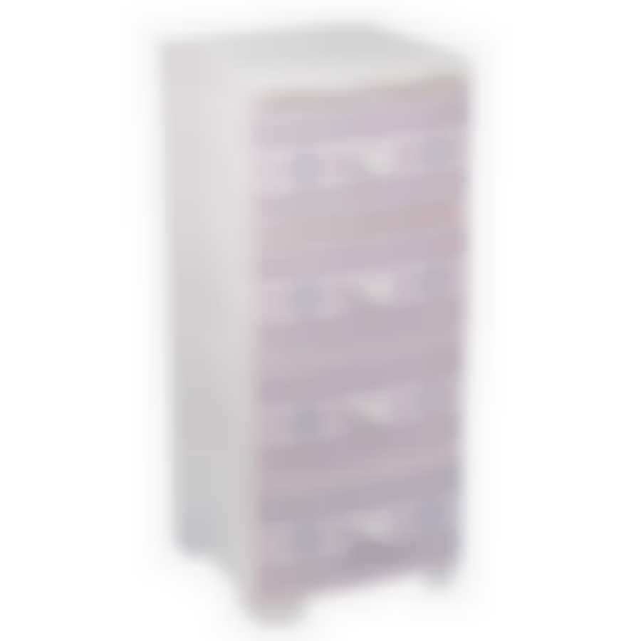 Комод плетеный Лапландия 4-х секционный (цвет в ассортименте)