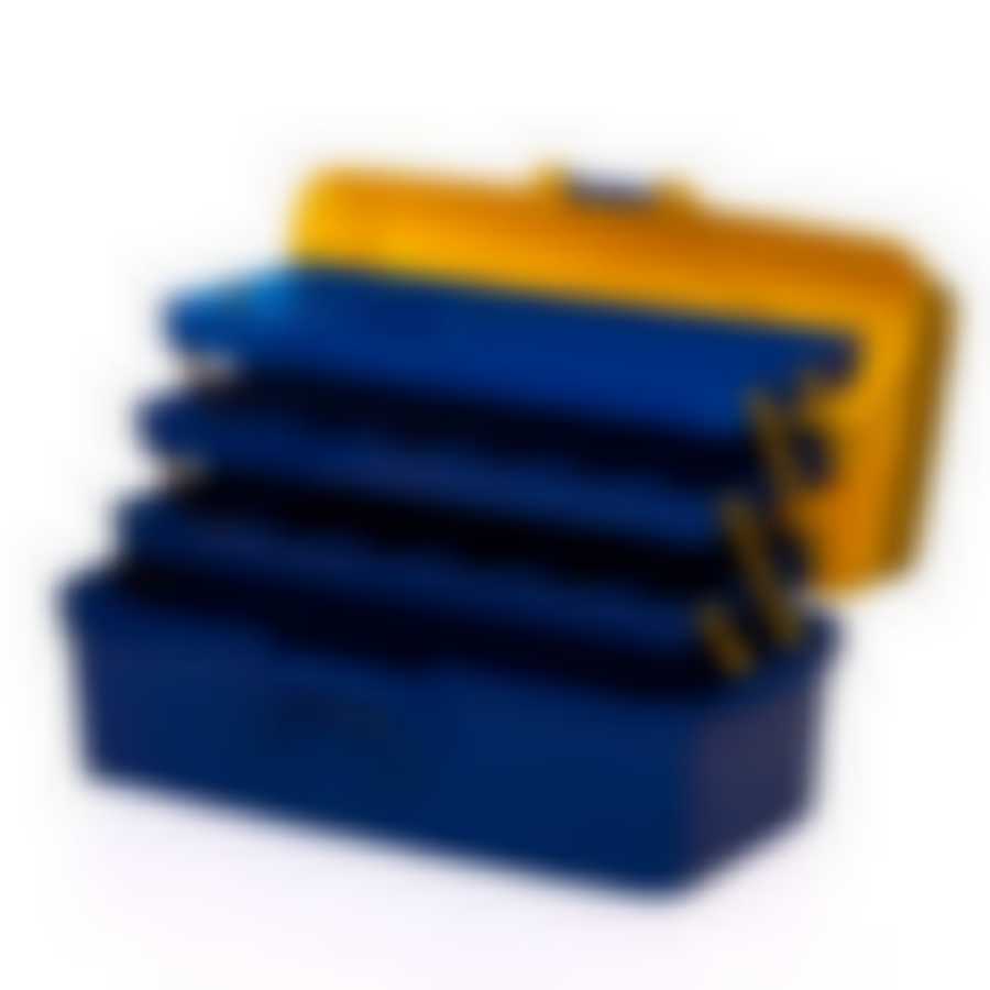 Ящик универсальный с крыш.(раздвиж.) 425*224*200 (сине-желт)