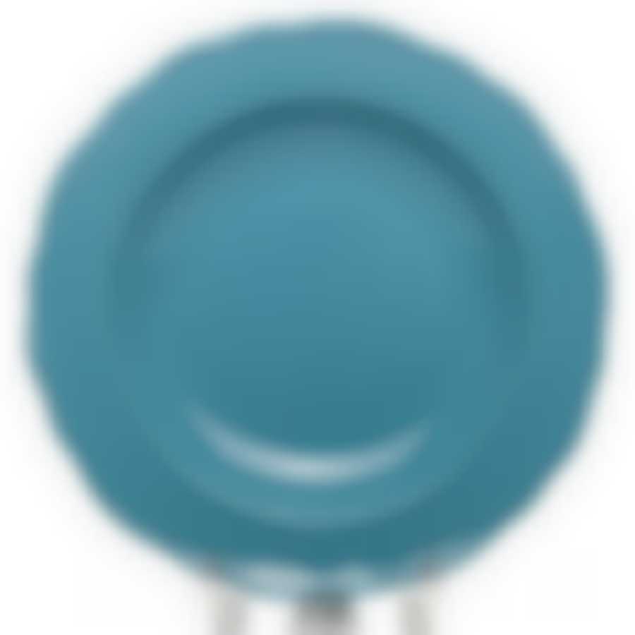 Тарелка глубокая LAR 22 см, голубая
