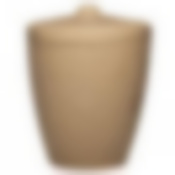 Бак с крышкой Плетенка 25 л (беж.)