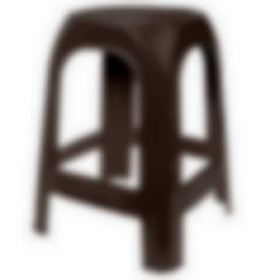 Табурет "Idea", высота 46 см (коричневый ротанг)