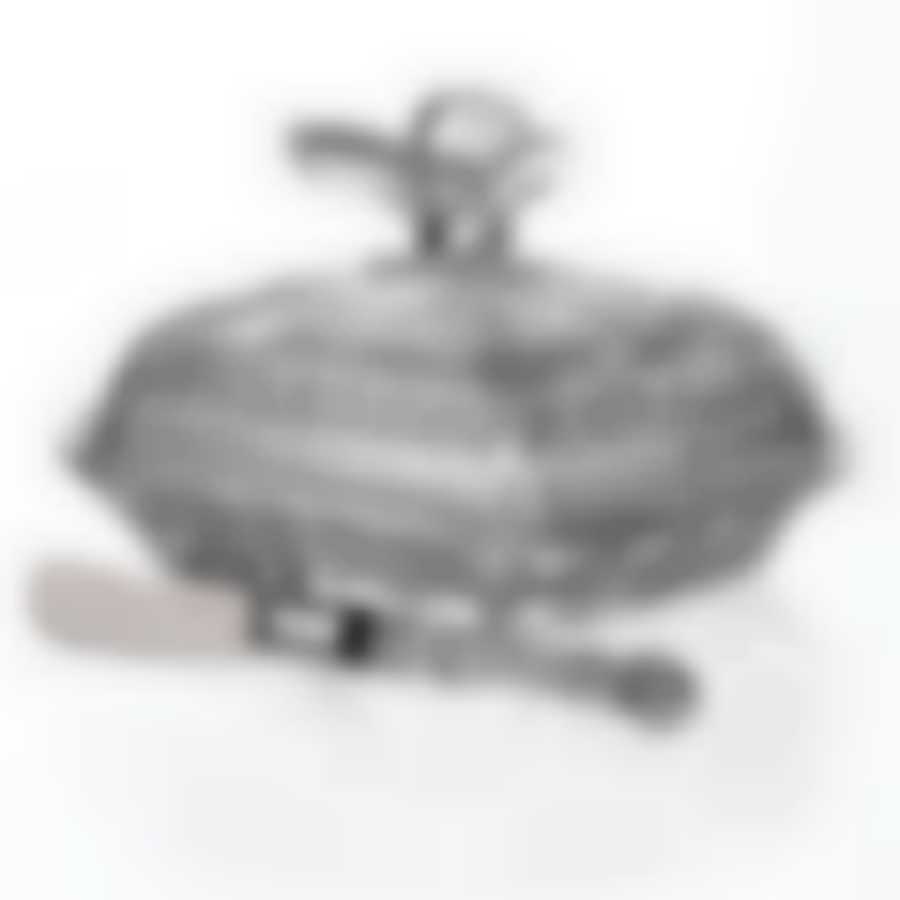 Масленка коллекция "МУЗА" 11*17см+нож