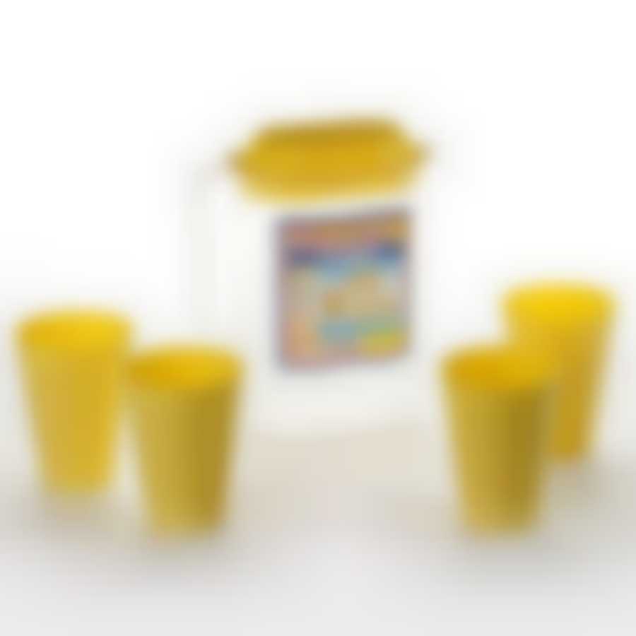 Набор графин 2л + 4 стакана ucsan