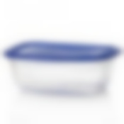 Контейнер "Dunya Plastik", цвет: синий, прозрачный, 2,20 л