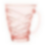 Кружка ШЕЙП АБОНДАНС розовая 320 мл