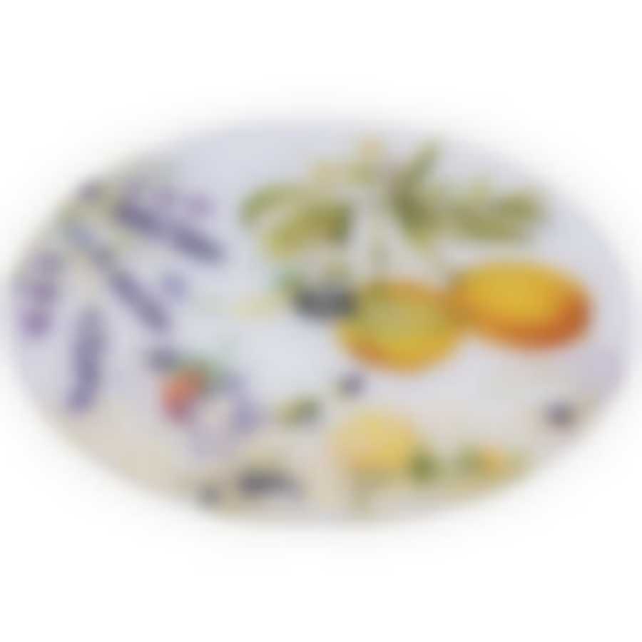 ТОРТОВНИЦА ВРАЩАЮЩАЯСЯ "ПРОВАНС ЛИМОНЫ" ДИАМЕТР=32 СМ.ВЫСОТА=3 СМ