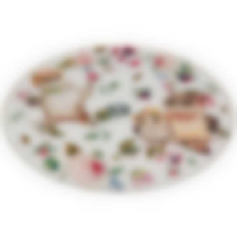 ТОРТОВНИЦА ВРАЩАЮЩАЯСЯ "ВИНТАЖ. СОВУШКИ" ДИАМЕТР=32 СМ ВЫСОТА=3 СМ