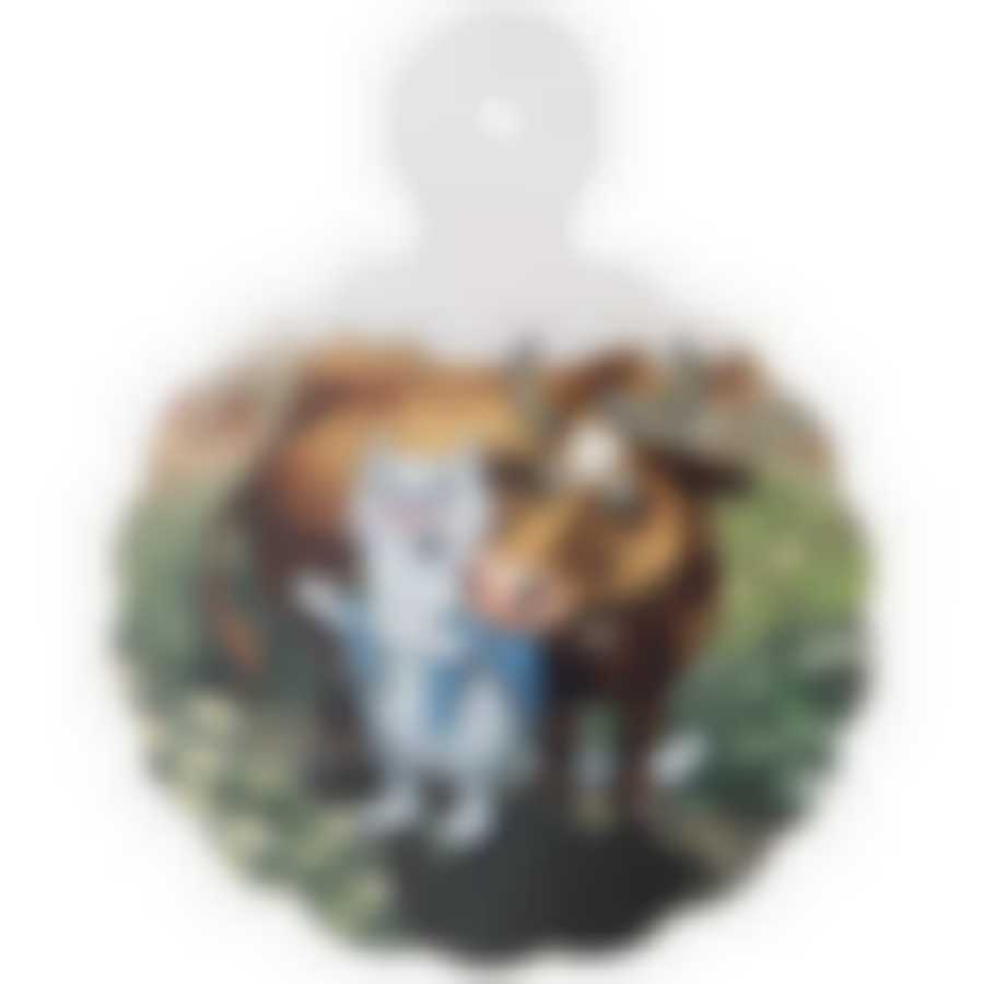 ПОДСТАВКА ПОД ГОРЯЧЕЕ КОЛЛЕКЦИЯ "BLUE CATS" 15*19 СМ