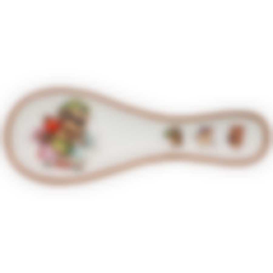 Подставка под ложку "СОВУШКИ" 26.3*9.6*3.1 см