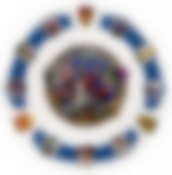 Тарелка малая 20 см (стекло) "Стражи Галактики"