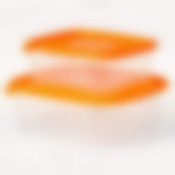 Комплект контейнеров квадратных для СВЧ "Дуэт", 2 штуки (объем 700 мл+1,4 л) (цвет в ассортименте)