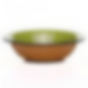 Салатник оранжево-зеленый 18 см